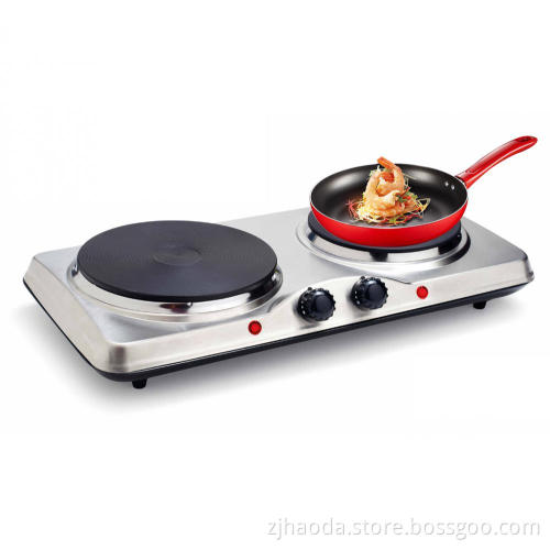 Electric Hot Plate Double Burner